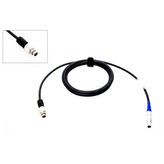 Mini DIN 6W Plug - 5W Binder 712 Plug - 2m cable (Video VBOX Lite to AIM CAN Cable)