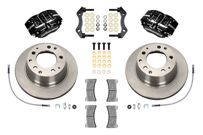 Wilwood Narrow Dynapro-P Radial Rear Big Brake Kit 11.42" rotors (24mm rear rotors)