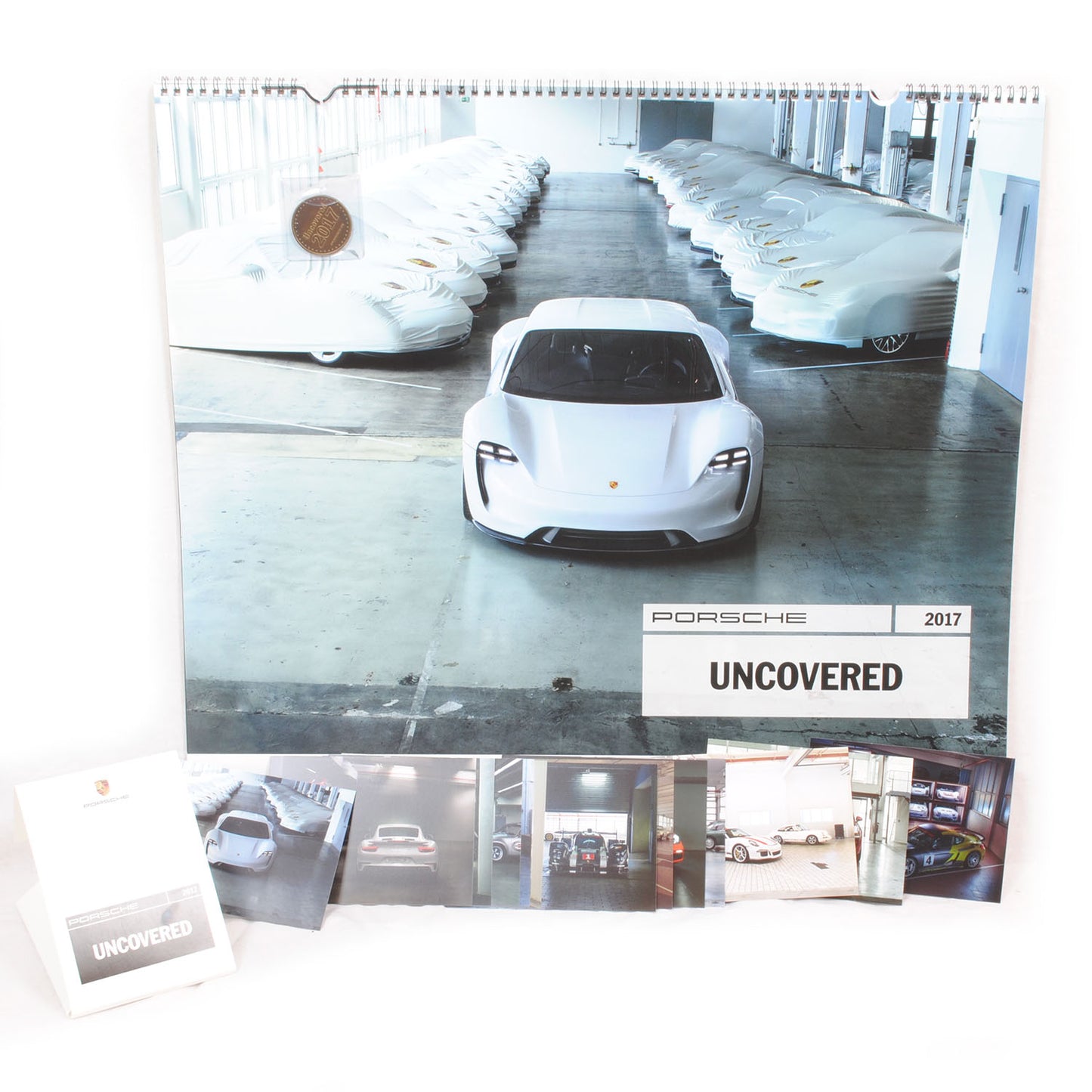 Porsche Calendar 2017 "Uncovered" (leftover)